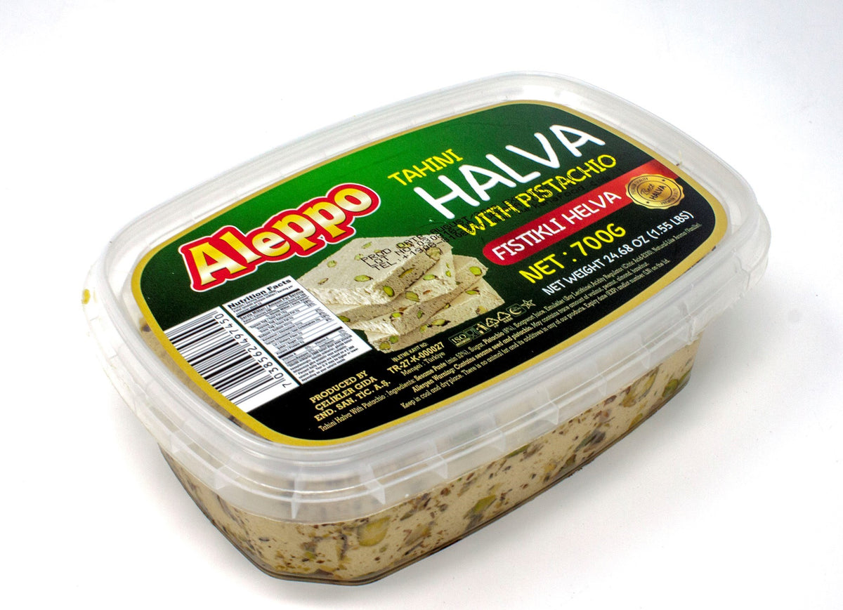 ALEPPO HALVA W/PISTACHIO 700G – Sultan Super Markets